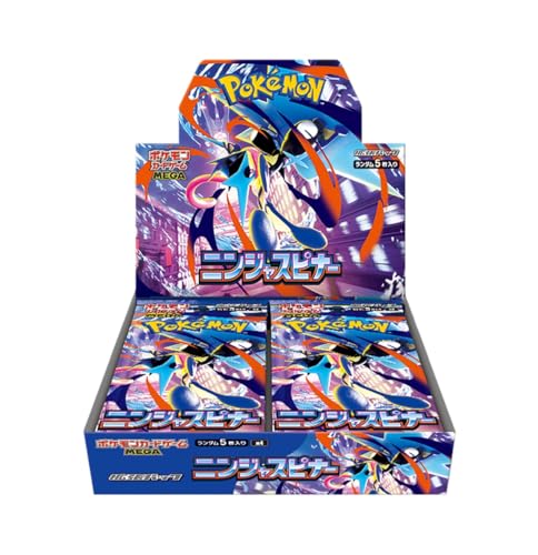 Pokémon Ninja Spinner Booster Display M4, Japanisch, 30 Boosterpacks mit Holo-Karten und seltenen Pokémon