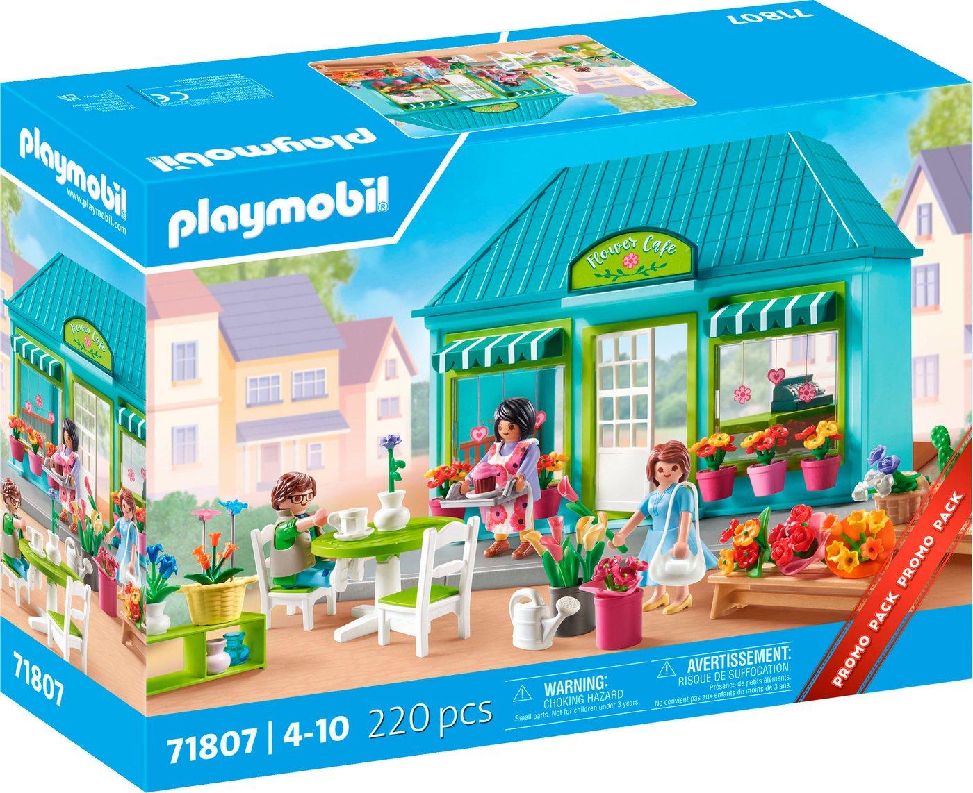 Playmobil® Blumenladen (71807), Playmobil My Life Konstruktions-Spielset, (220 St), Made in Germany