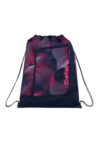 Satch Turnbeutel Sportbeutel, wasser- und schmutzabweisend, einfach am Rucksack fixierbar, recyceltes Polyester