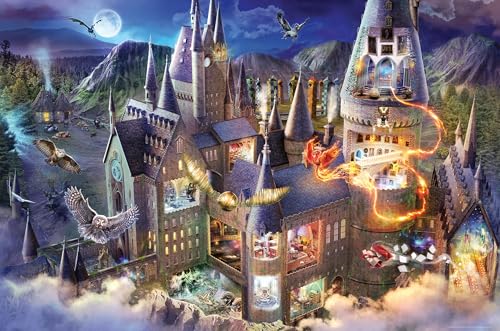 Ravensburger Puzzle 17561, Hogwarts Interior, 3000 Teile für Erwachsene und Kinder ab 14 Jahren, passgenaue Puzzleteile, reflexfreies Puzzlebild, knickstabile Puzzleteile