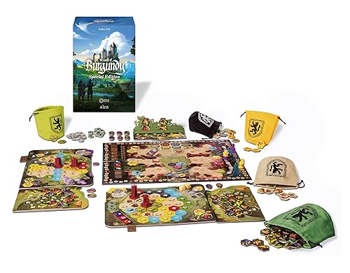 Ravensburger Die Burgen von Burgund: Spezialedition, strategisches Brettspiel für 1–4 Spieler mit aristokratischem Spielkonzept