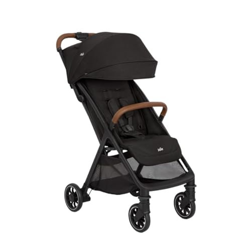 joie Reisebuggy & Sportwagen Pact Pro, bis 22 kg belastbar, nur 6,3 kg leicht, mit Liegeposition, in Shale, inkl. Transporttasche, Adapter & Regenschutz, gratis Mobilitätsgarantie