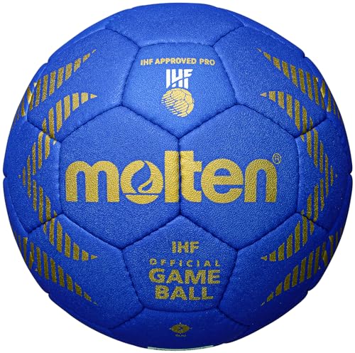 Molten Handball HA5000-B, IHF Approved Pro, optimiert für Harzgebrauch, sehr weich (schwarz)