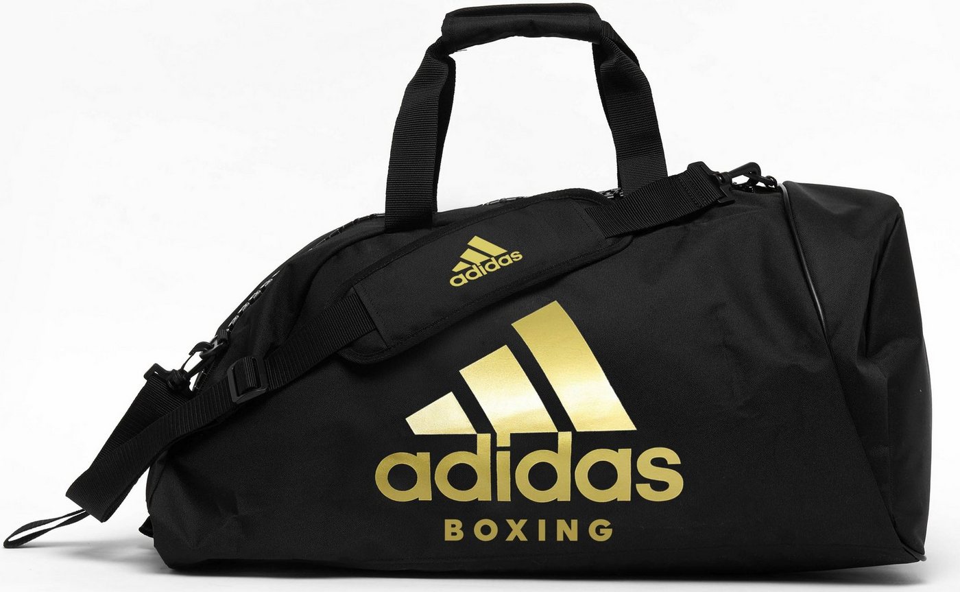 adidas Performance 2in1 Bag Polyester BOXING Sporttasche, für Kampfsportarten, diverse Farben