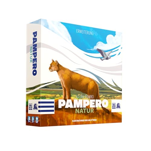 Skellig Games Pampero - Natur, Brettspiel für Kenner und Experten mit strategischer Tiefe und umfangreicher Mechanismenverzahnung