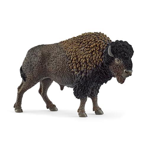 Schleich Bison (14879) Figur Wild Life, 13 x 4 x 8,4 cm, braun