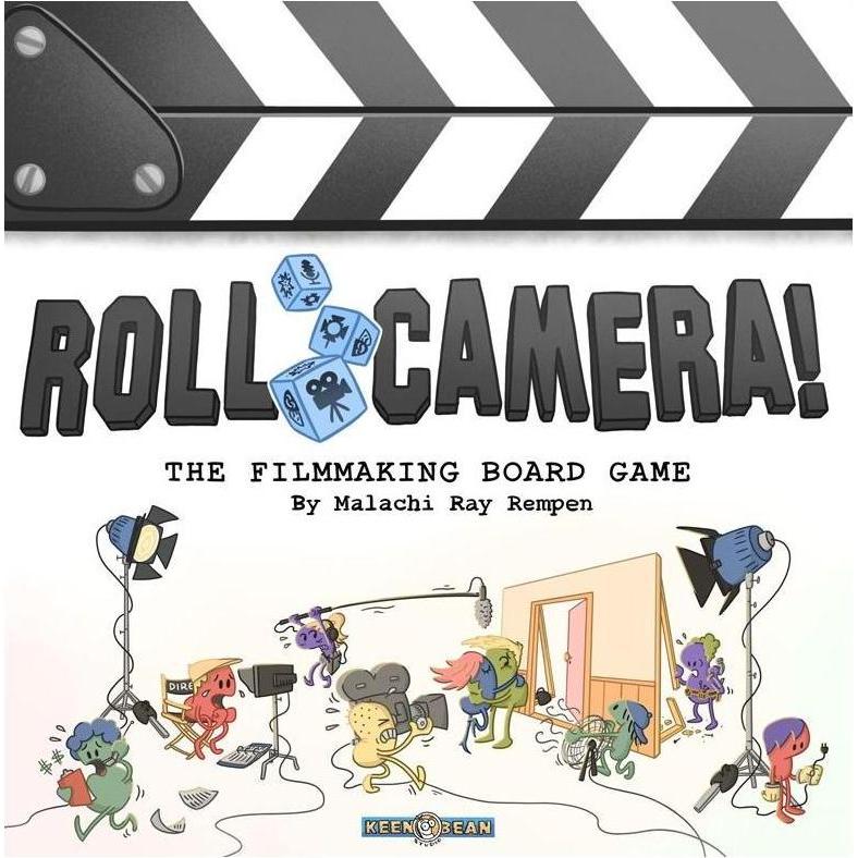 Kobold Spieleverlag Roll Camera! Brettspiel für 1-4 Spieler, ab 10 Jahren, Spieldauer 45-90 Minuten, Deutsch