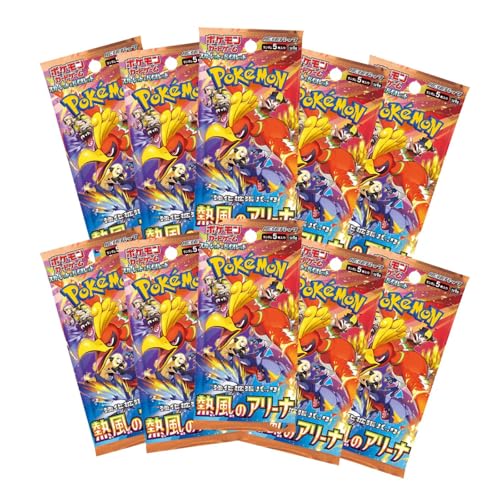 The Pokemon Company Pokemon Heat Wave Arena Display (sv9a) japanisch - Sammelkarten, ab 6 Jahren