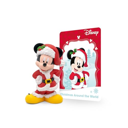 tonies Holiday Mickey Mouse, Audio Spielzeug Figur mit 5 Liedern, 16 Geschichten, ca. 25 Minuten Laufzeit, geeignet ab 3 Jahren
