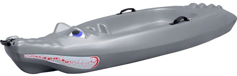 WET-Elements Kinder Sit-On-Top Se-Flo Crocodile - grau