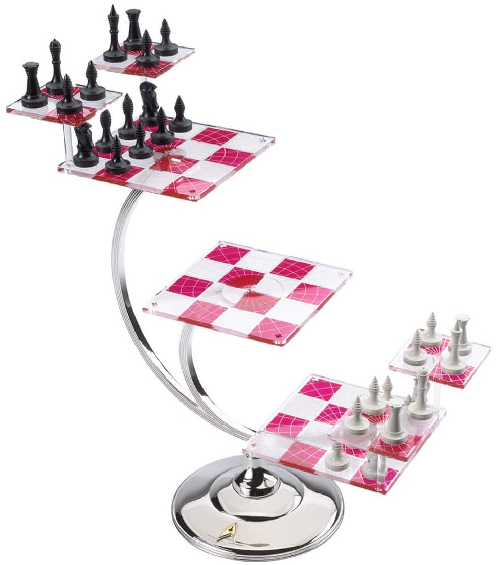 The Noble Collection Star Trek Tri Dimensional Chess Set