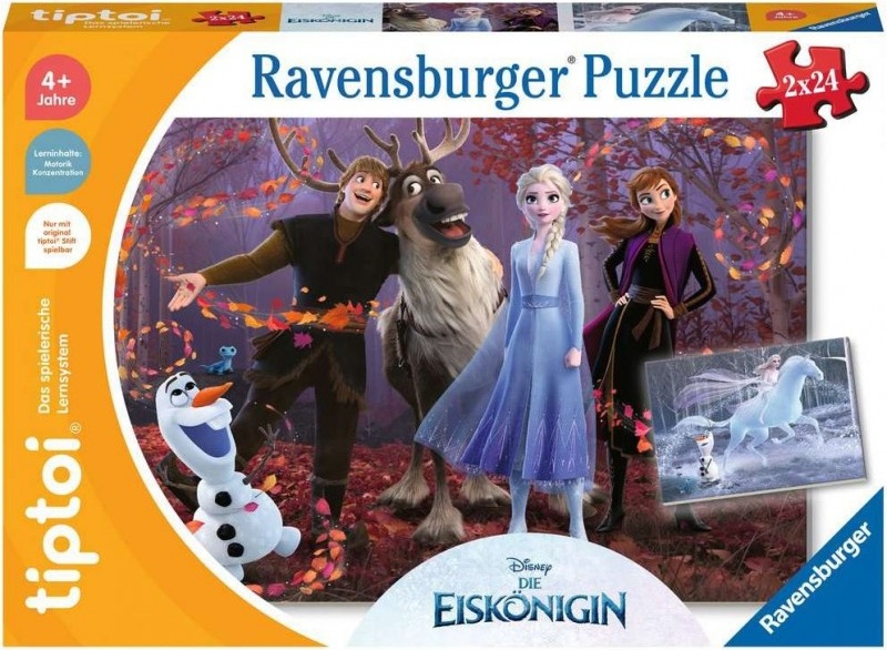 Ravensburger - tiptoi® Puzzle für kleine Entdecker: Disney Die Eiskönigin