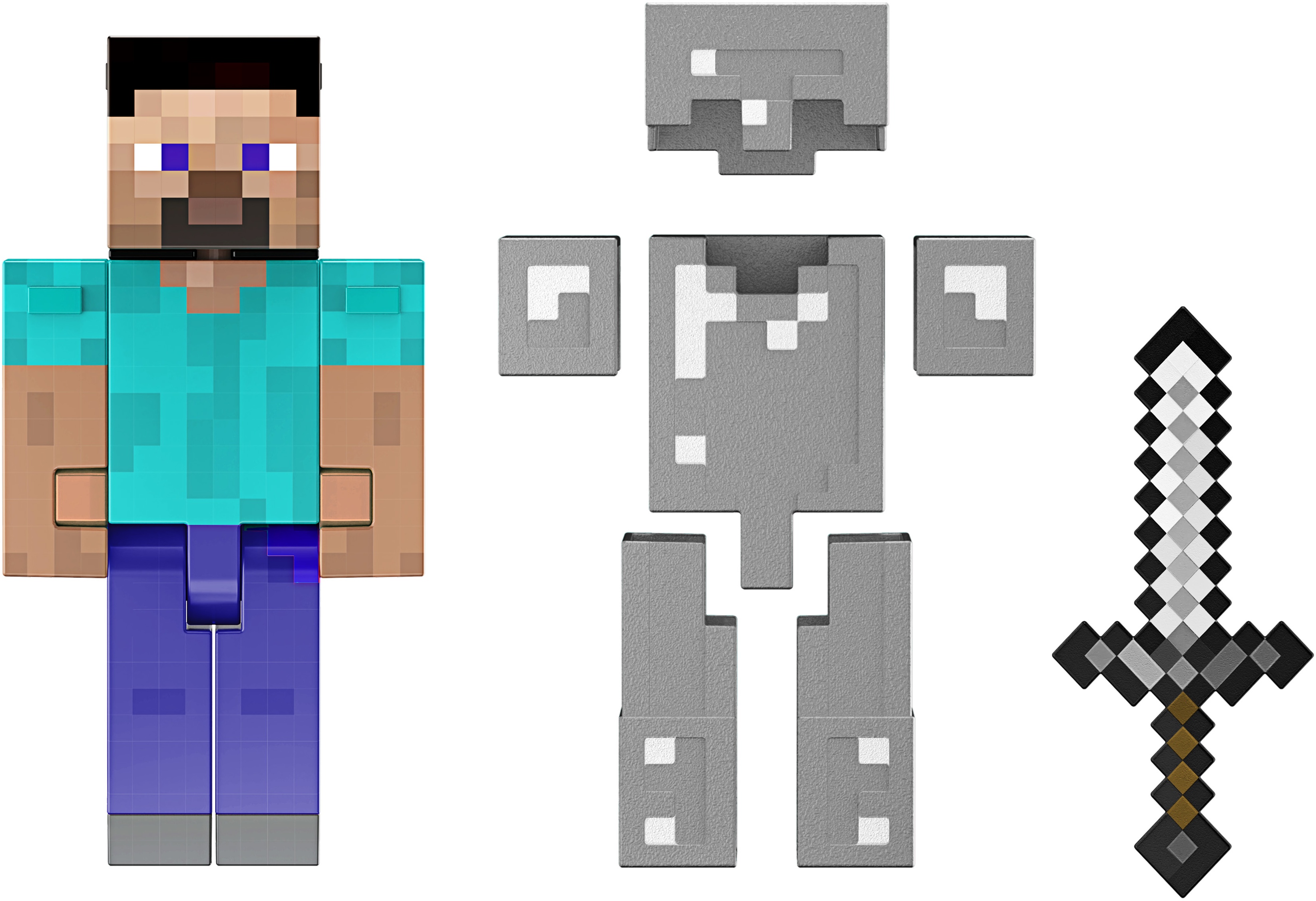 Mattel - Minecraft Collector Diamond Level Steve