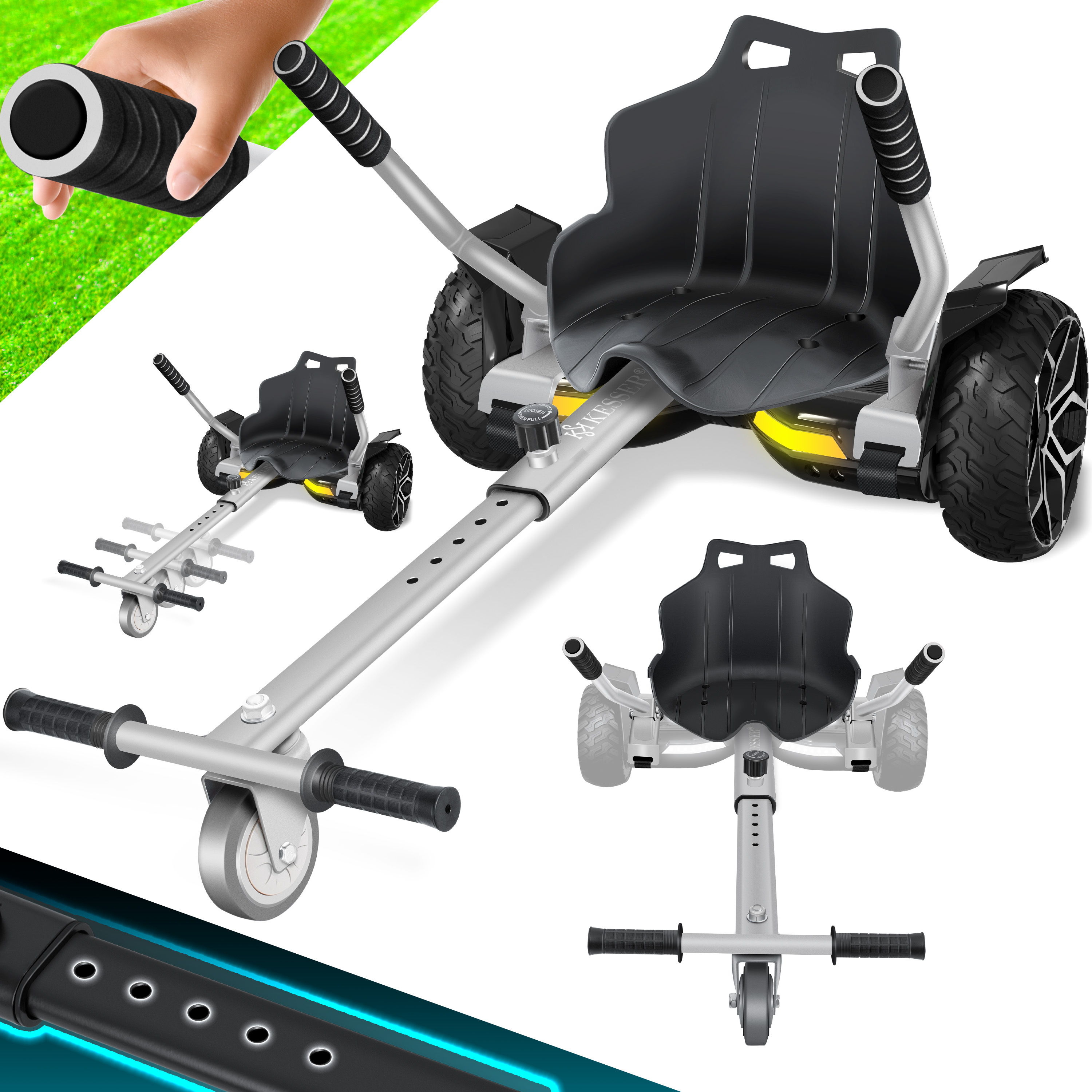 kesser hoverboard sitz