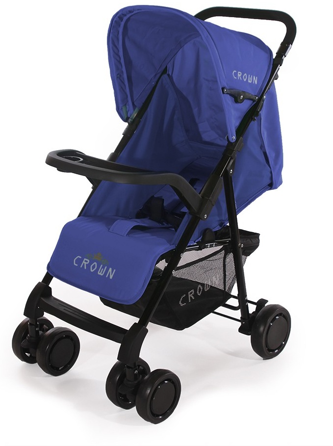 CROWN ST117 Buggy-Kinderwagen Blau