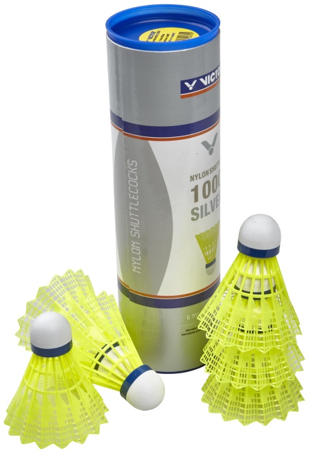 VICTOR® Badmintonball SHUTTLE 1000, Gelb, mittel