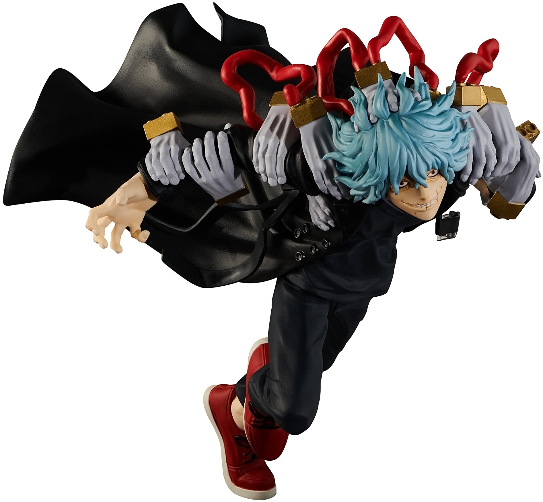 Banpresto Figur, One Punch Actionfigur Tomura Shigaraki-My Hero Academia-The Evil Villains Vol. 4 10 cm BP18934 Mehrfarbig, Bunt, M