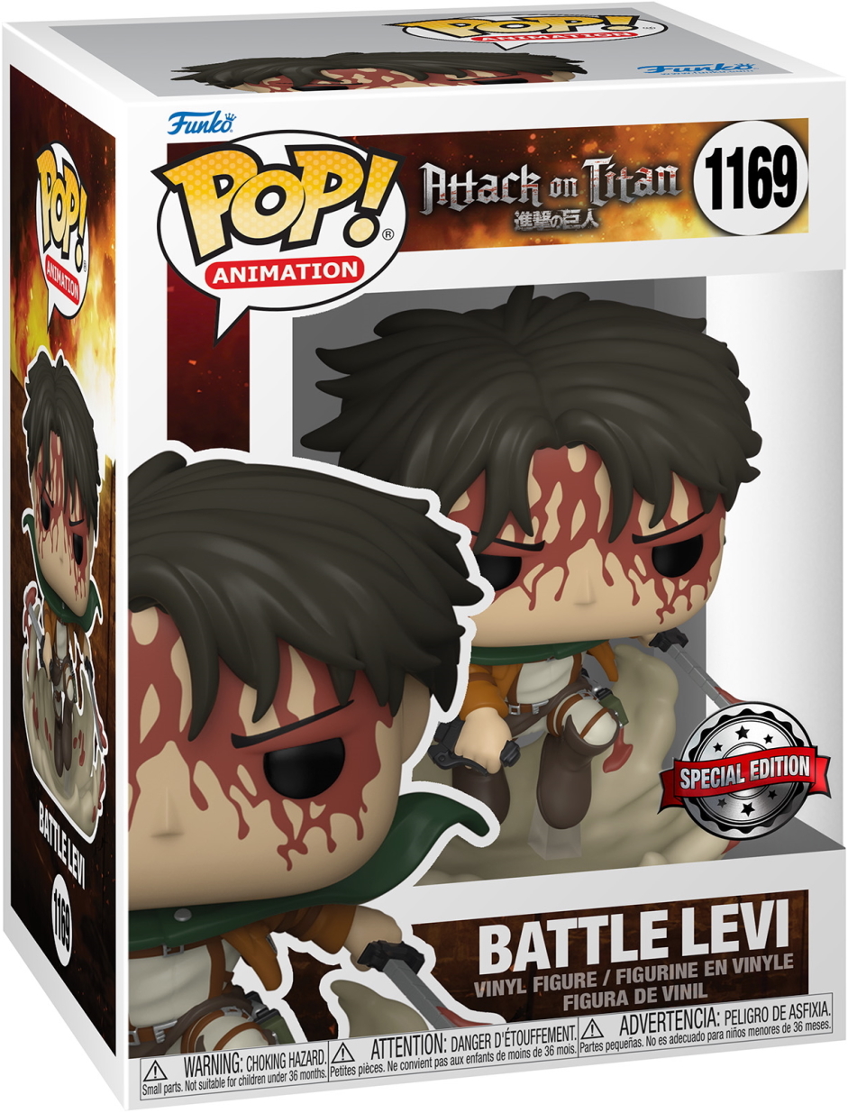Attack on Titan - Battle Levi 1169 Special Edition - Funko Pop! Vinyl Figur