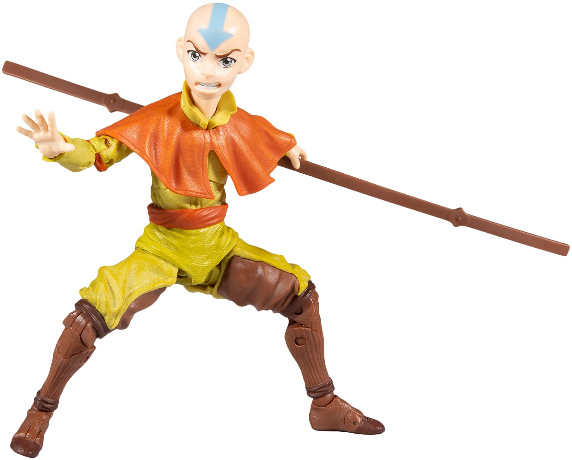 McFarlane - Der Herr der Elemente Actionfigur Aang 18 cm, 19031, Mehrfarbig