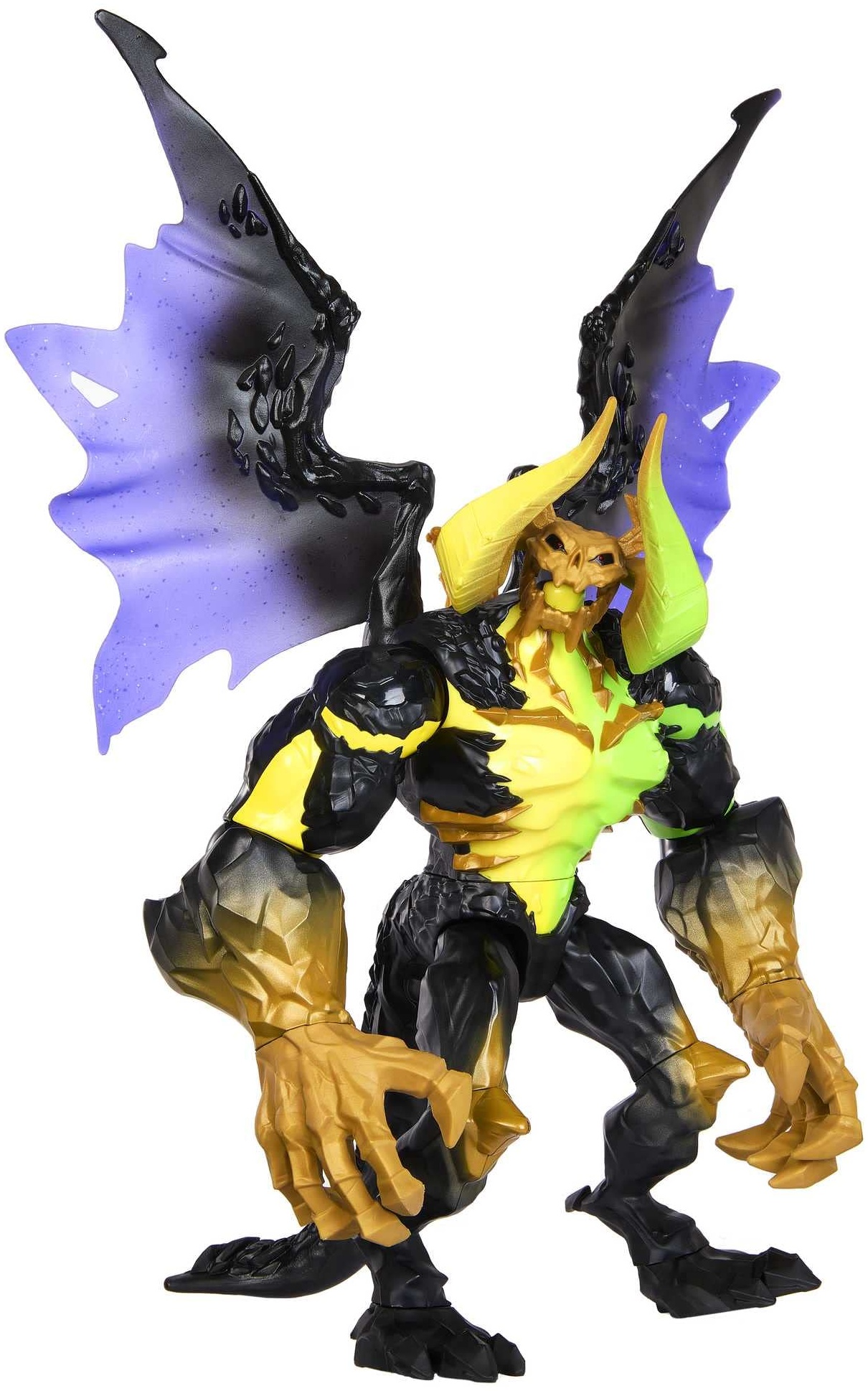 He-Man and the Masters of the Universe Actionfigur Cosmic Terror Skeletor, sehr bewegliche Bösewichtfigur mit speziellem Design, Flügeln, Schwanz, Klauen. - HLF72