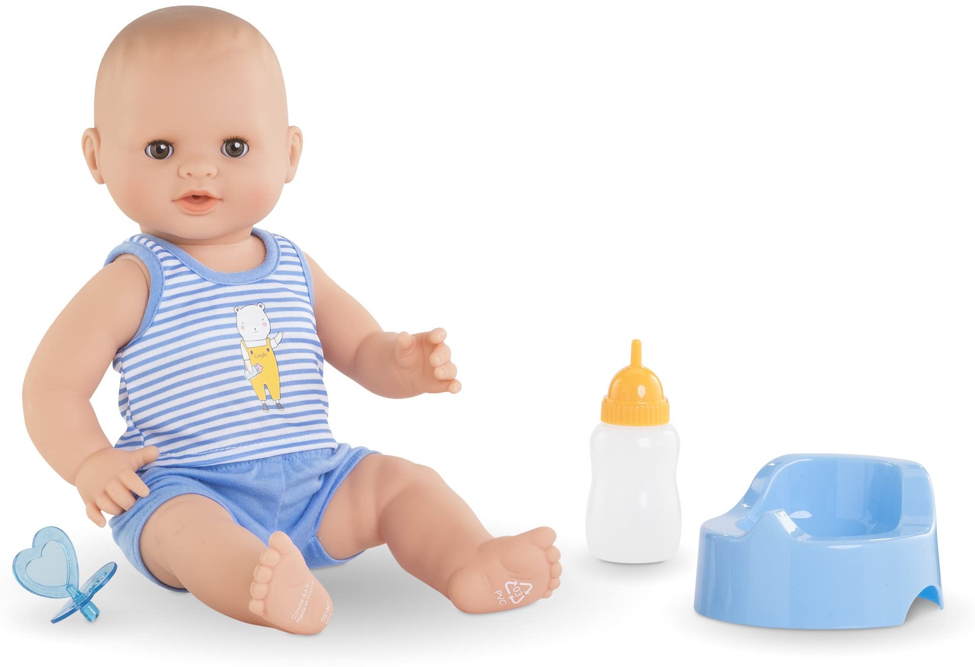 Corolle - Meine große Puppe, Paul Fait PIPI, 36 cm, ab 2 Jahren, 9000130410