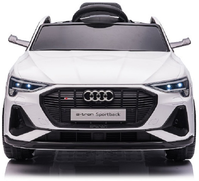 ES Toys 'Elektro Auto Audi E-Tron', max. belastbar bis 30 kg, 12V7AH Akku und 4 Motoren, 2,4Ghz, MP3, Leder, EVA, weiß - Preisvergleich