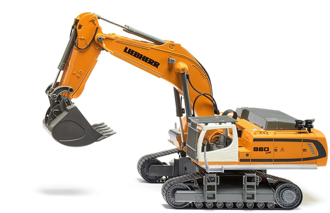 Siku CONTROL LIEBHERR R980 SME Raupenba. 10674100000 - Schwarz; Gelb - Neu