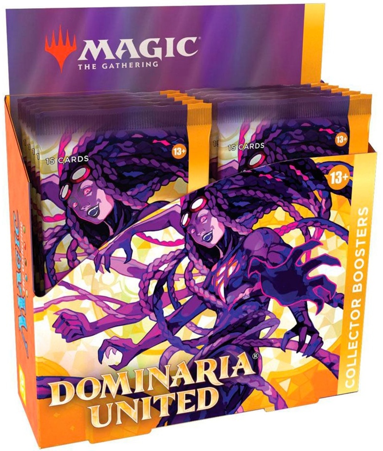 Wizards of the Coast Magic: The Gathering - Dominaria United Sammler Booster Display englisch