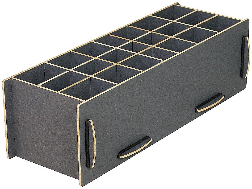 Werkhaus Stiftebox XL, dunkelgrau, 515 g, SON2007-29