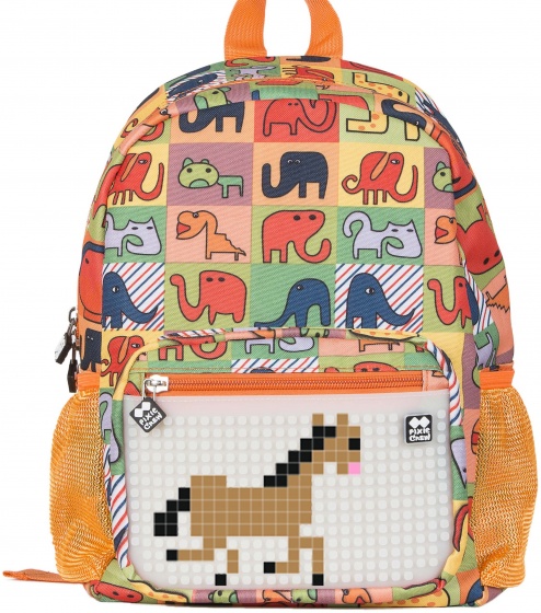 Rucksack Tiere Mit Silikonplatte 10 Liter Orange