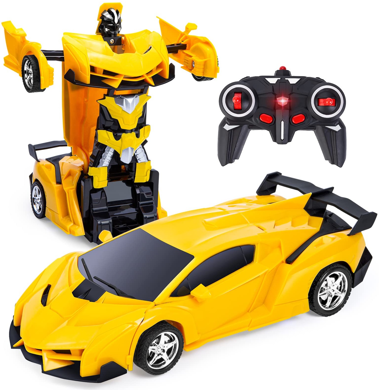 Yellcetoy Transformator Spielzeug Auto für Kinder 3-12 Jahre