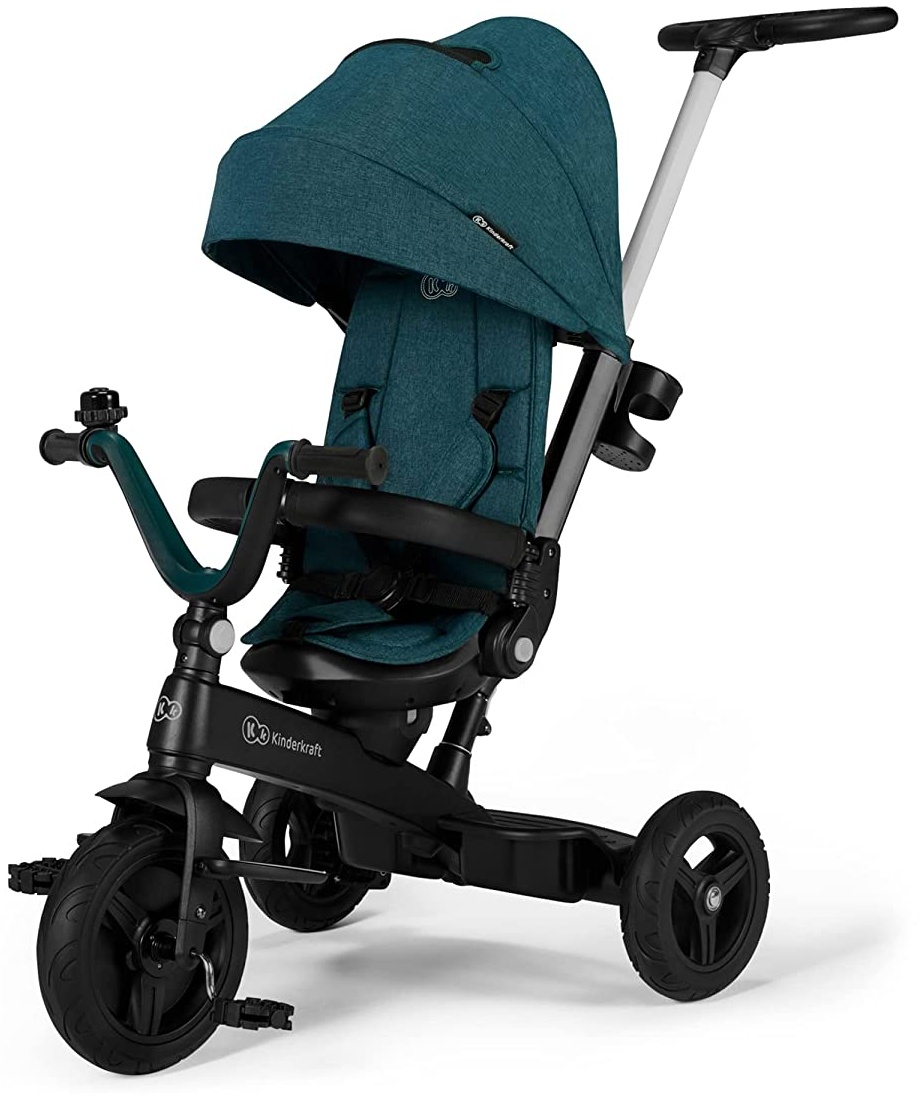 Kinderkraft 5-in-1 Dreirad TWIPPER - grün