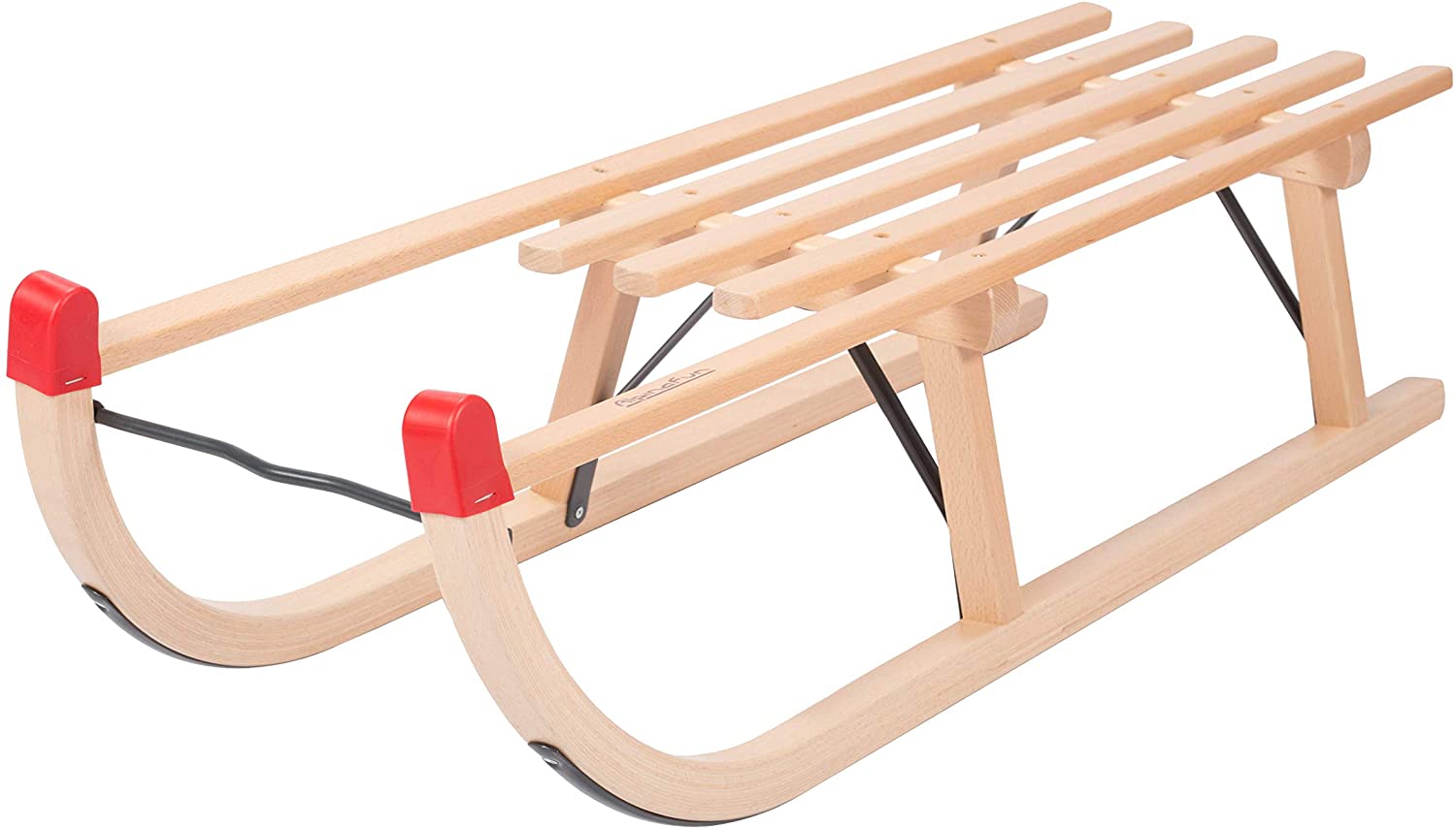 COLINT 'Davos Alpina Fun 100' Davoser Holzschlitten, mit Lattensitz, Buchenholz, FSC-zertifiziert, ab 3 Jahren - Preisvergleich