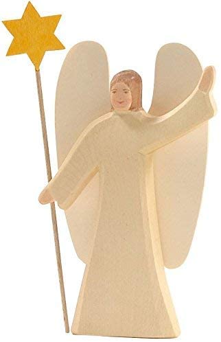 Ostheimer 4000 - Engel mit Stern, 2-teilig, Höhe 23,5cm