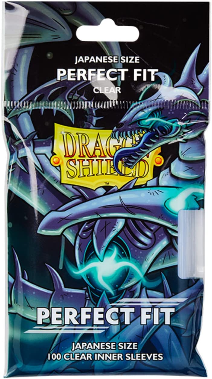 Dragon Shield Japanese Size Perfect Fit Clear Sleeves (100)