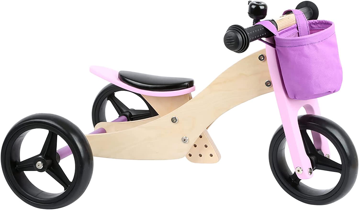 Laufrad-Trike 2 in 1 Rosa
