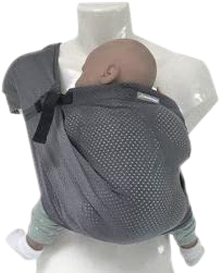 Minimonkey 'Mini Sling' Babytrage Grau, 2 Tragepositionen