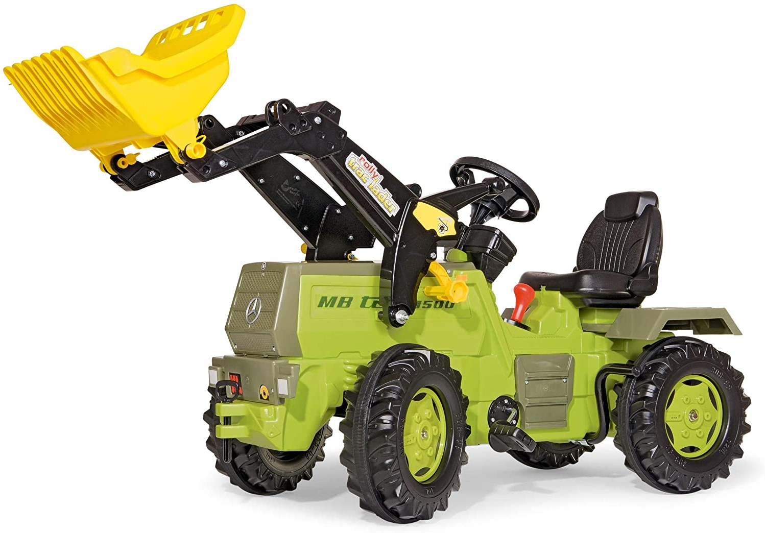 Rolly Toys rolly Farmtrac MB 1500 (für Kinder von 3 bis 8 Jahren, Sitz verstellbar, Flüsterreifen) 046690