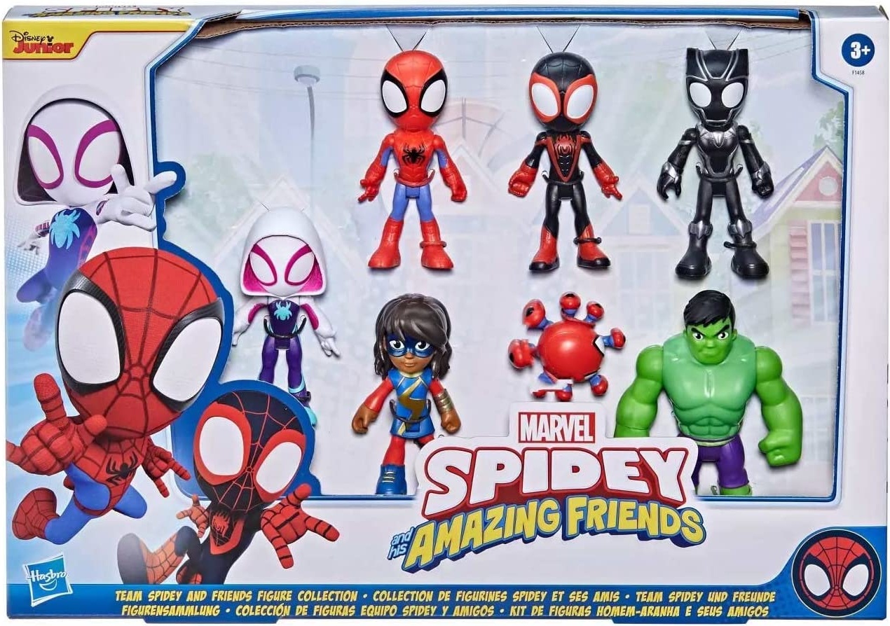 Hasbro Spidey and his Amazing Friends Figure Collection 7-Pack