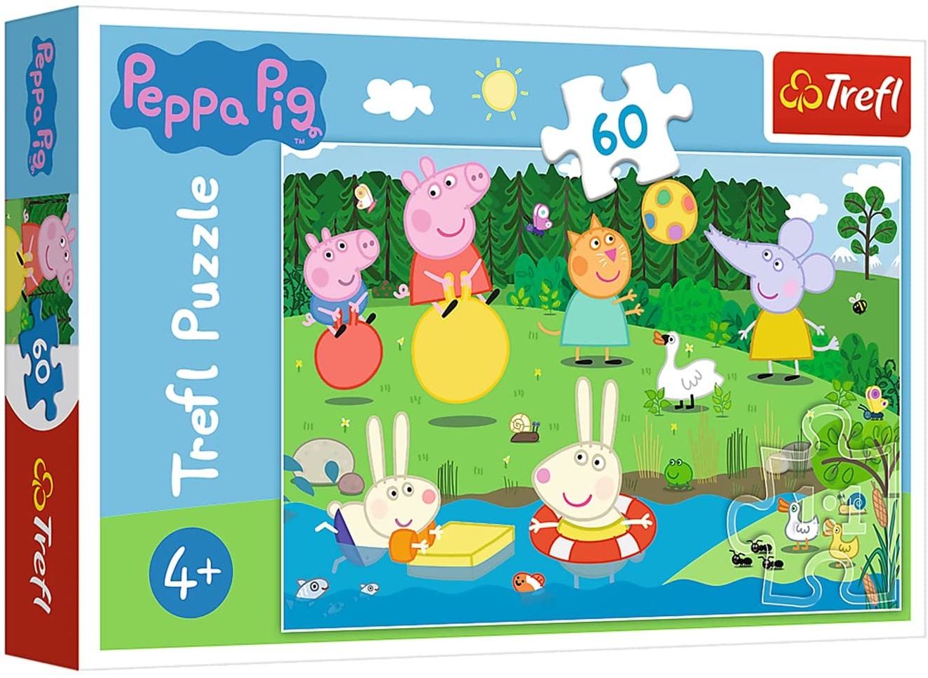 Puzzle mit 60 Teilen - Peppa Pig
