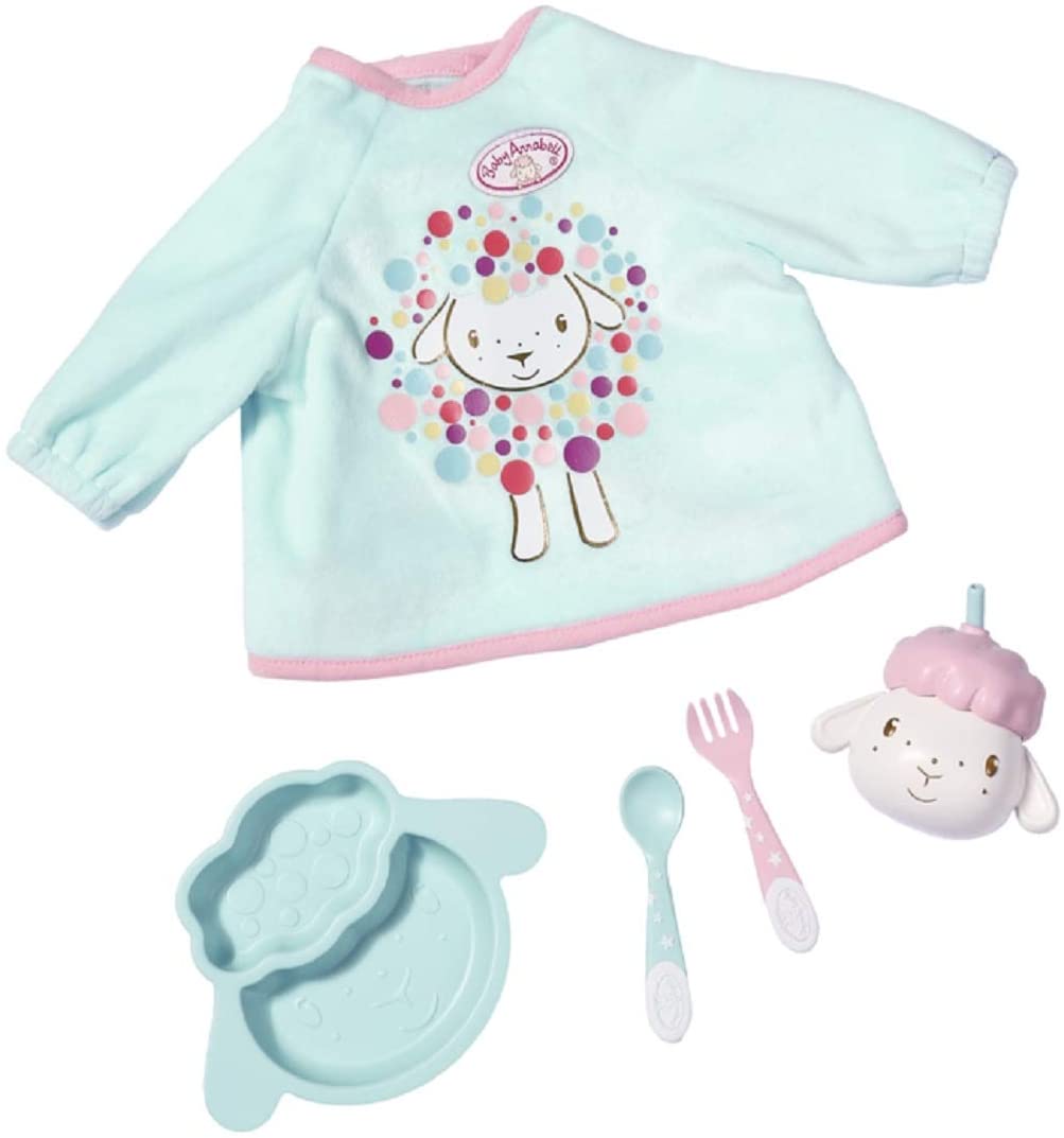 Zapf Creation 702024 Baby Annabell Lunch Time Set Puppenzubehör, 5-teilig