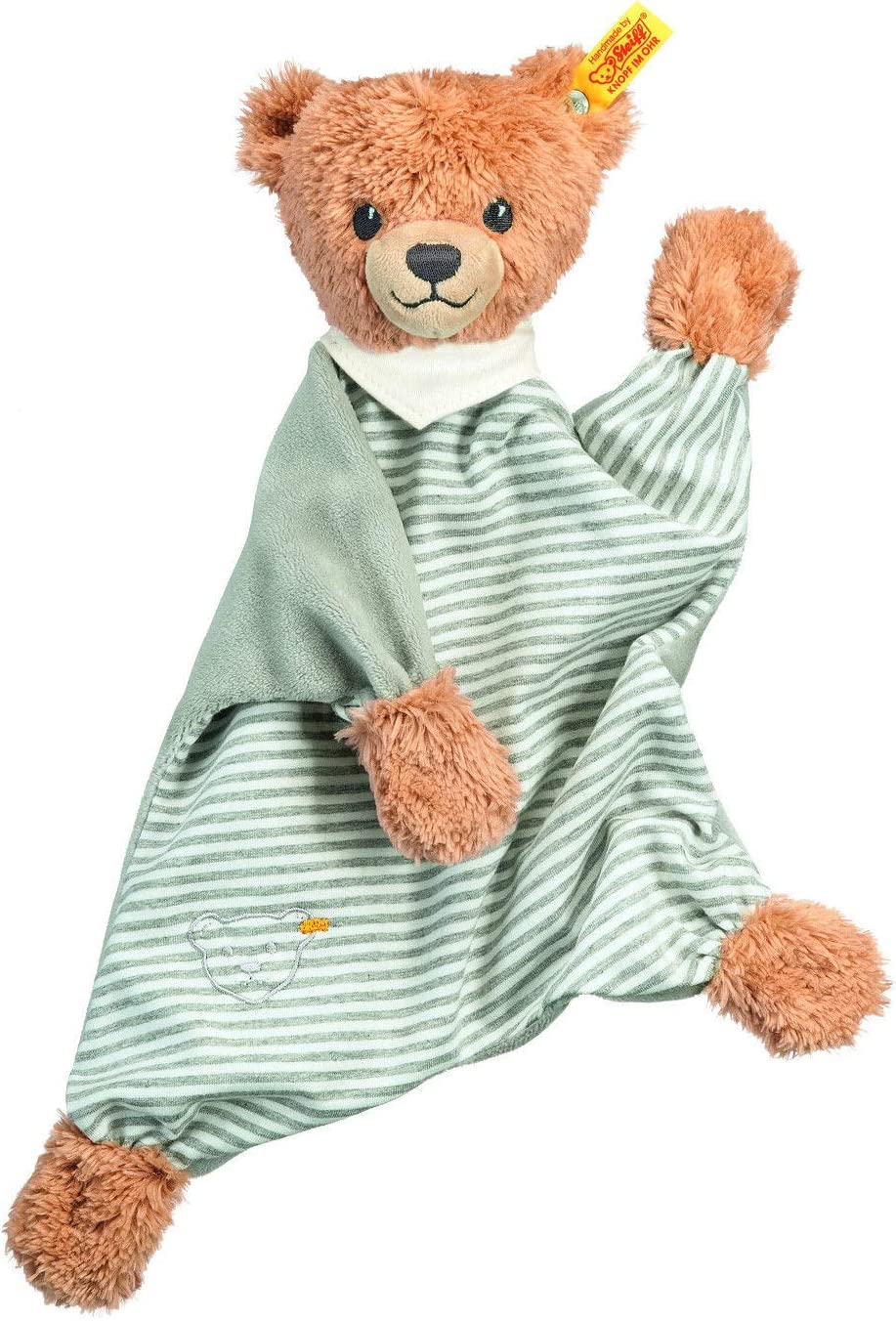 Steiff - Babywelt - Spielzeug - Schmusetücher - Schlaf-gut-Bär Schmusetuch, grau, 30cm