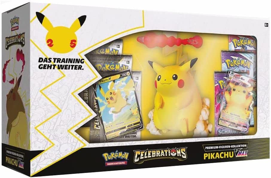 Pokemon Celebrations Premium-Figuren-Kollektion Pikachu VMAX DE