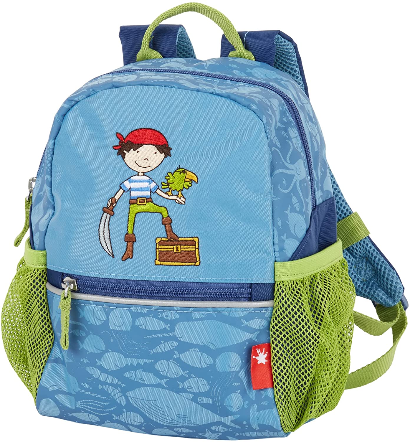 sigikid, Jungen, Rucksack klein, Sammy Samoa Motiv, Blau, 24936