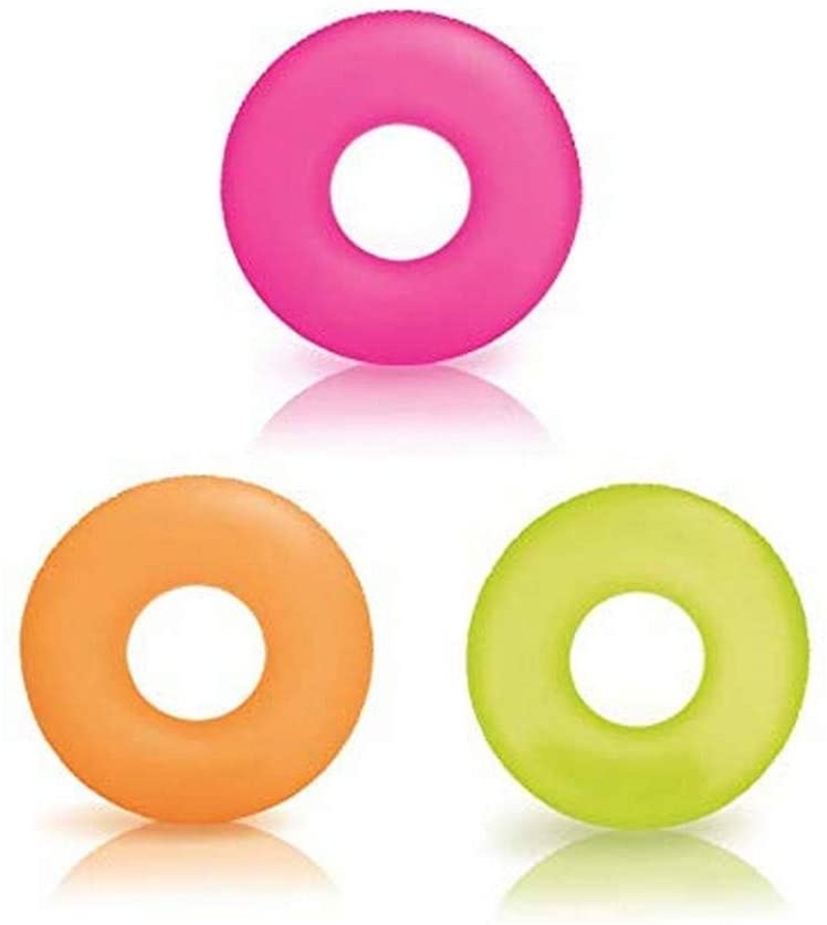 Intex 59262 NP – Schwimmring Neon, 91 cm - 1x Schwimmring, zufällige Farbauswahl