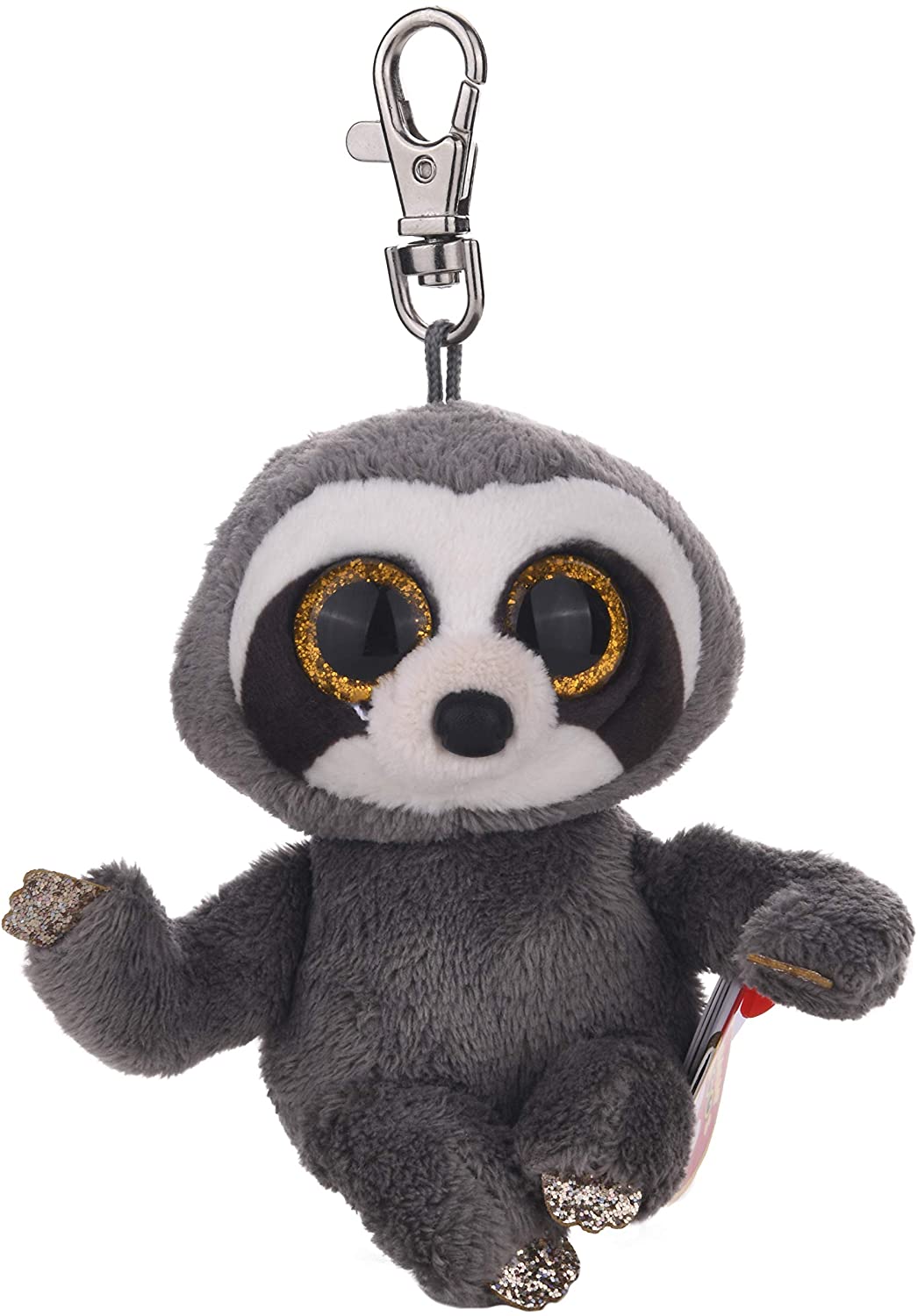 TY Beanie Boo's Clip, "Dangler", Faultier, ca 10 cm.