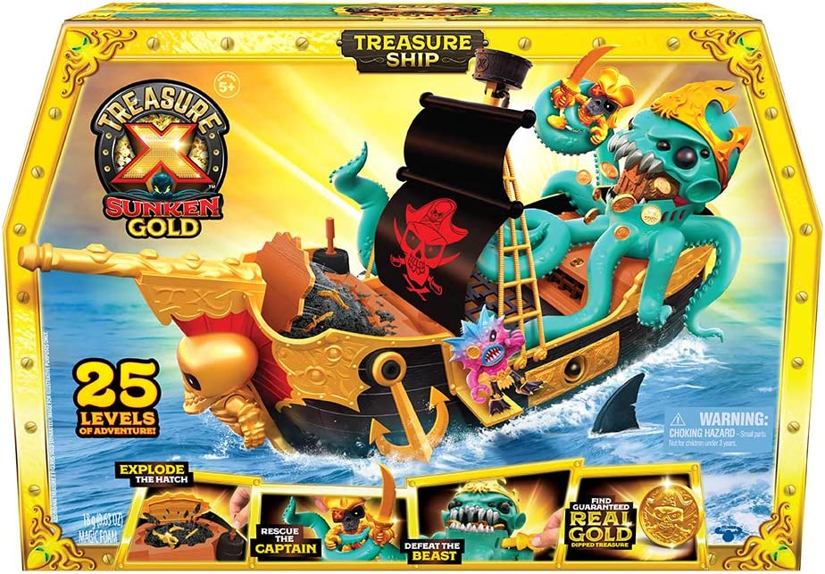 TREASURE X 674 41579 EA Sunken Shipwreck Spielset, Mehrfarbig