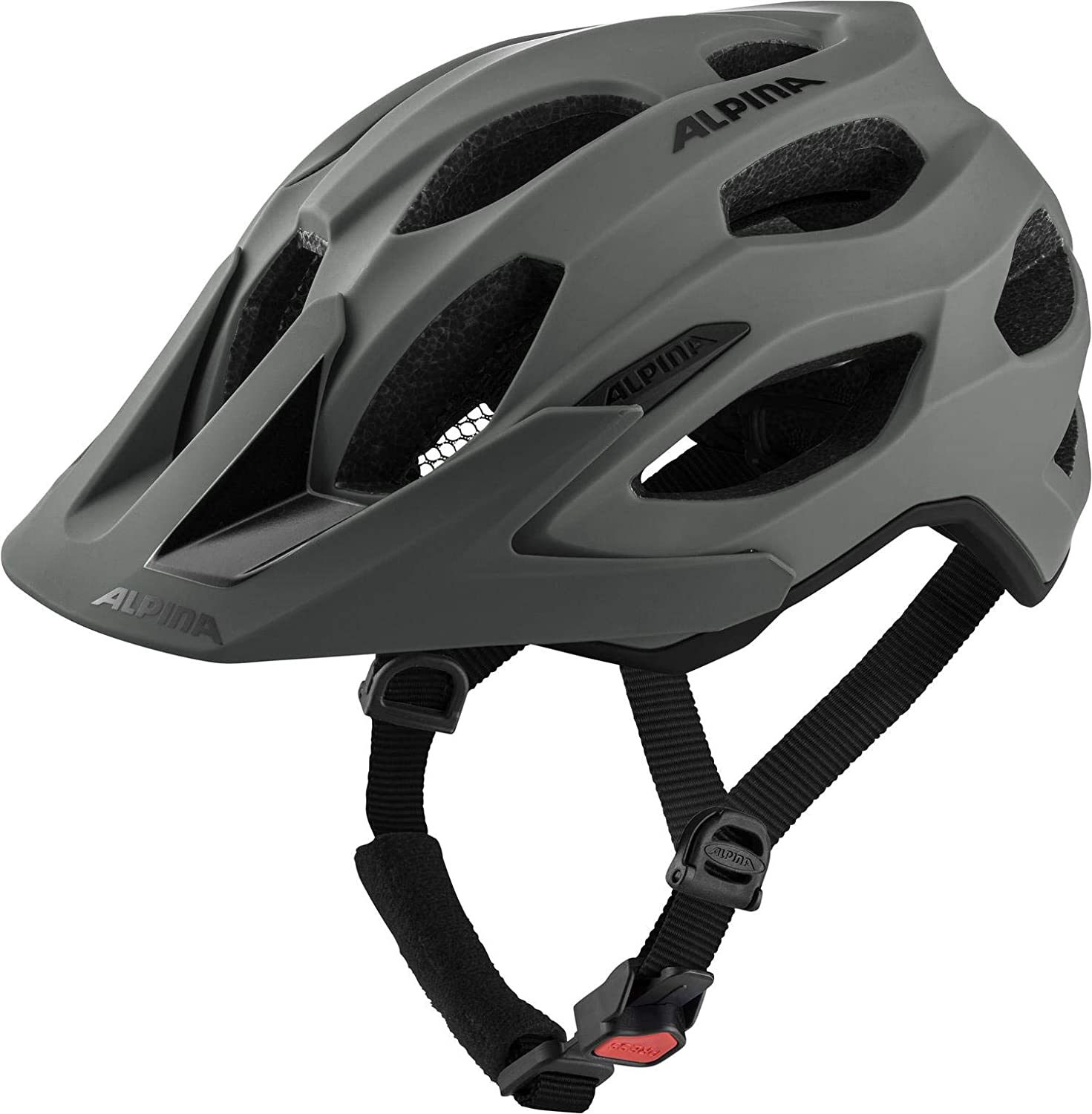 Alpina Helm Carapax 2. 0 coffee-grey matt Gr. 52-57 cm