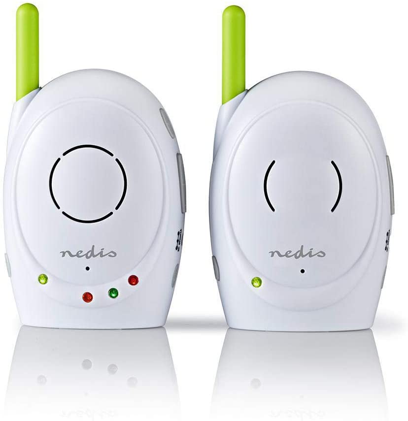 Nedis BAMO110AUWT Audio-Babyphone 2,4 GHz Gegensprechfunktion