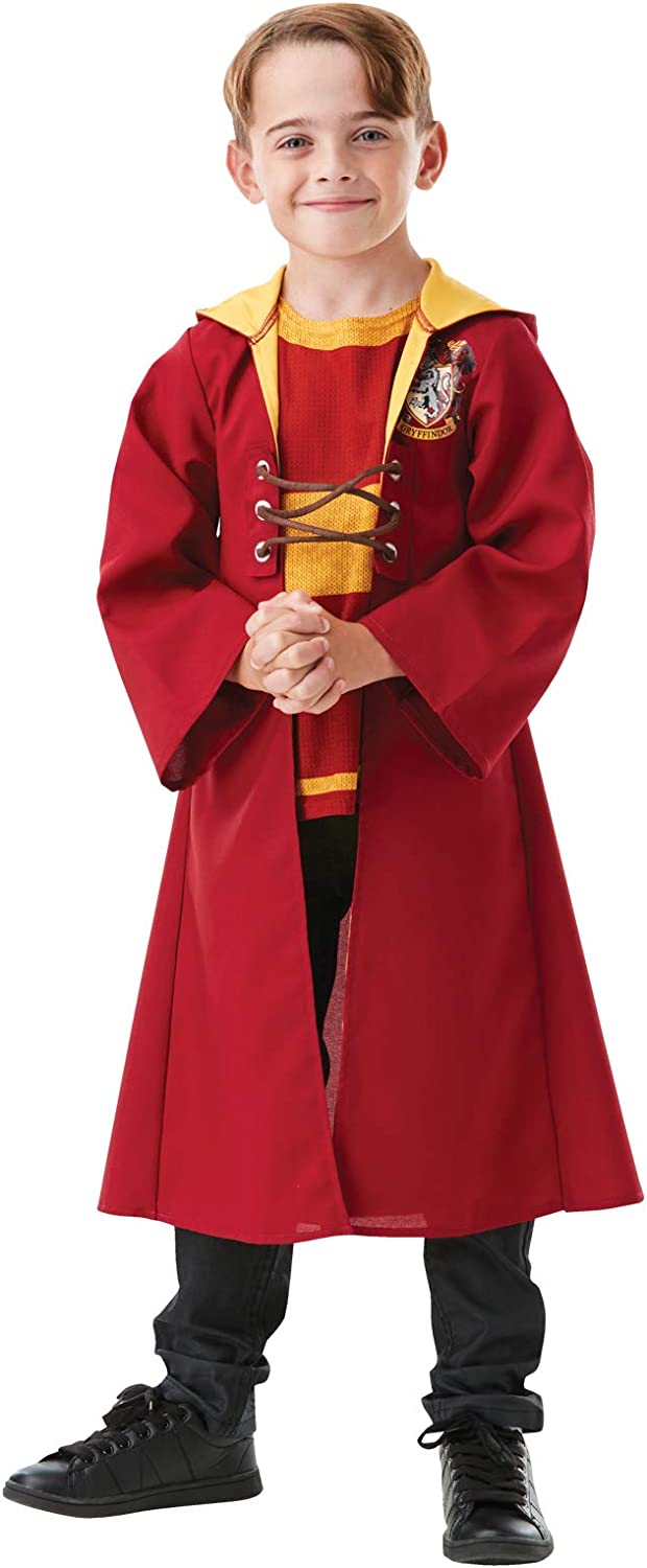 Rubie's kostüm Harry Potter Quidditch junior rot mt 9-10 Jahre